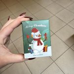 Świeczka w kształcie bałwanka