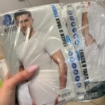 Męska koszulka, biała, klasyczna, 2xL